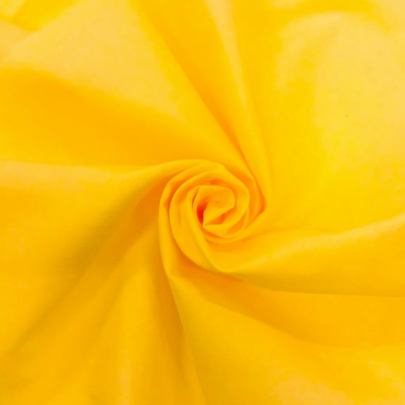 Shason Textile Poly Cotton (3 Yards Cut) x 44" Craft Projects Quilting Precut Fabric, Yellow