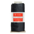 thumbnail image 1 of Shason Textile Special Occasion Costume Satin 2 Yards Precut Fabric, Black, 1 of 9
