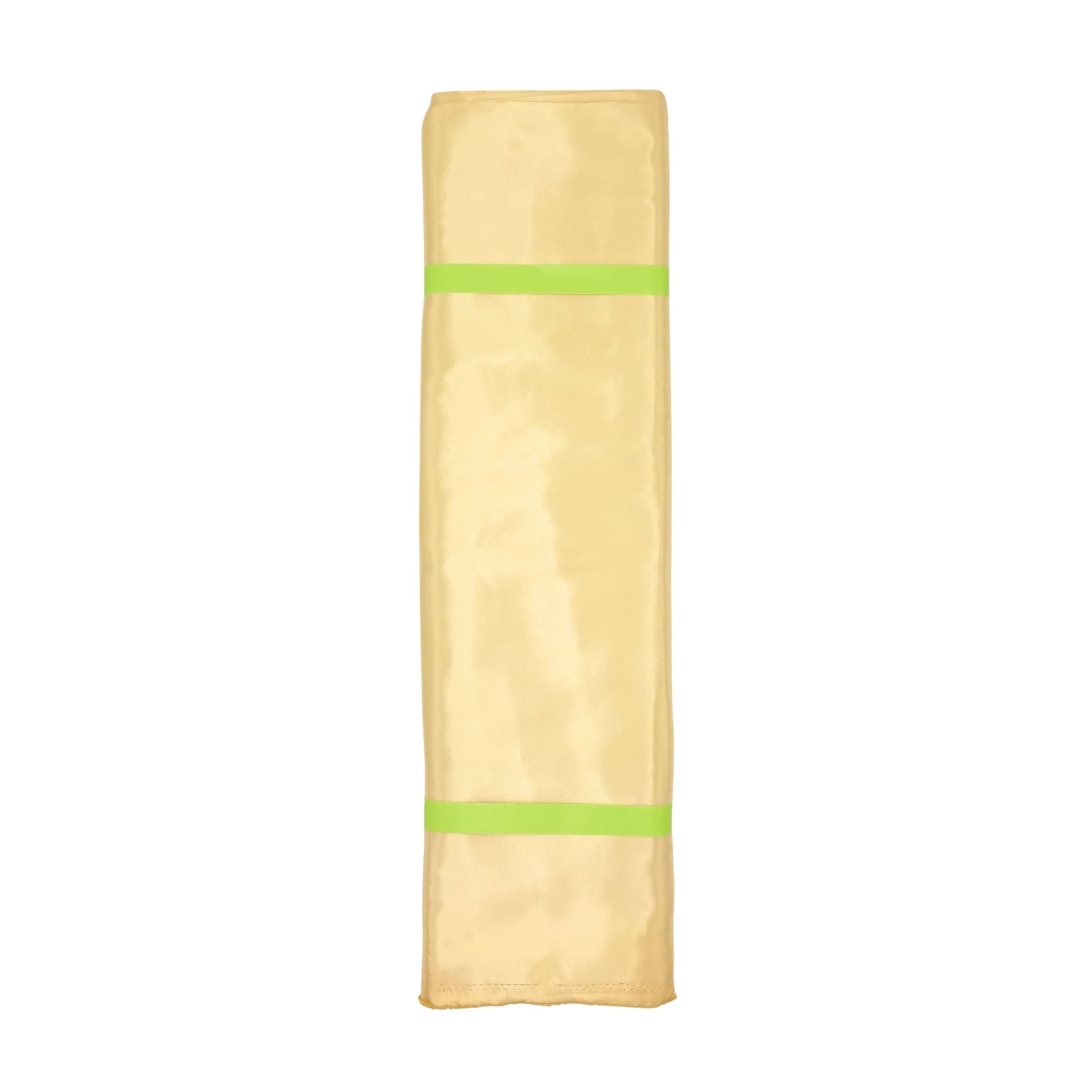 Shason Textile Special Occasion Costume Satin Fabric, Gold