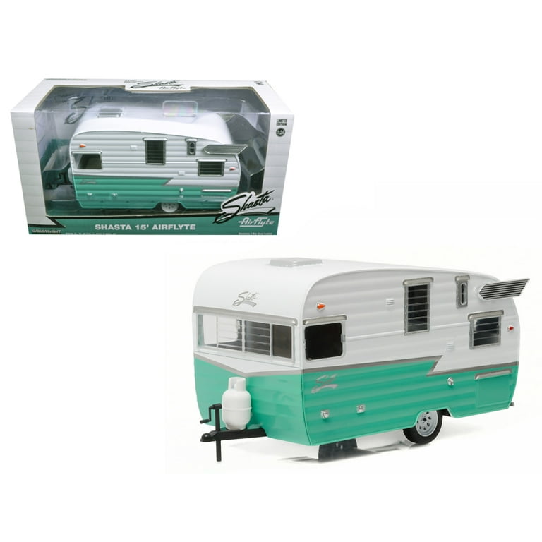 GREENLIGHT　シャスタ　shasta　1/24　トレーラー　ミニカー Greenlight Shasta 1/24 Trailer Miniature Green Limited
