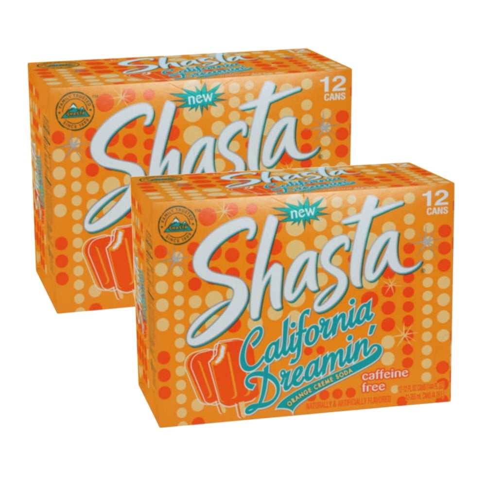 Shasta California Dreamin' Soda - 24 Cans