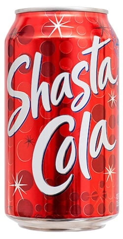 Shasta Cola Soda, 8 Ounce -- Per Case.