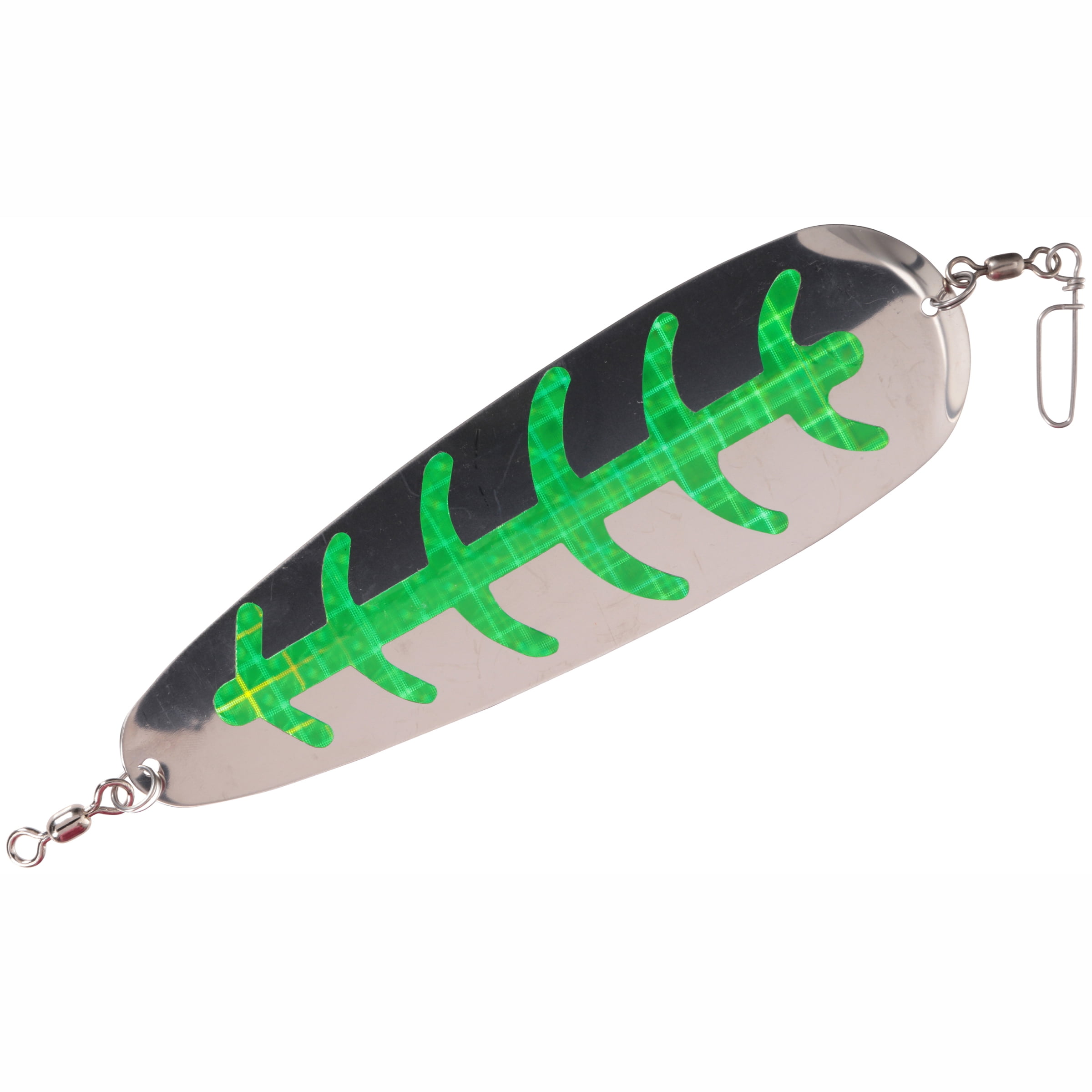 Shasta Tackle Co. Stainless Green Sling Blade Dodger Fishing Tackle