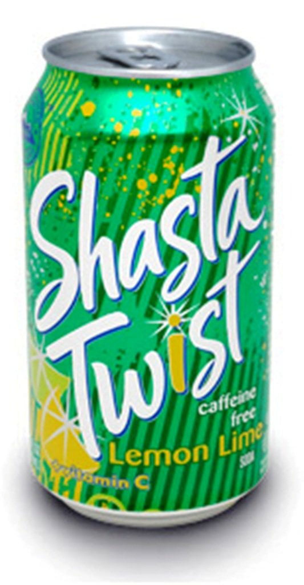 Shasta Twist Lemon Lime, 12Ounces (Pack Of 24)