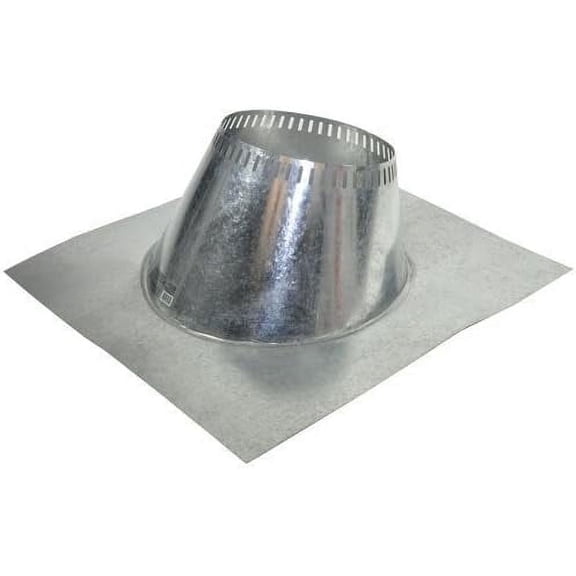 Shasta Vent "Ventilated Roof Flashing" for Shasta Vent 8" (10" O.D.) Chimney Systems (for 1 to 6 pitch Roofs)