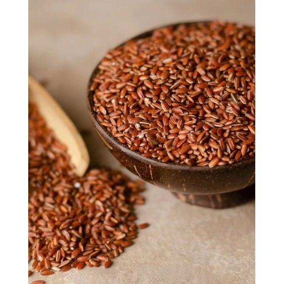 Shastha Foods Heritage 60M Kuruvai Rice Traditional Short-Term Paddy, 2 lbs pack of 2, Natural Flavor, Gluten Free