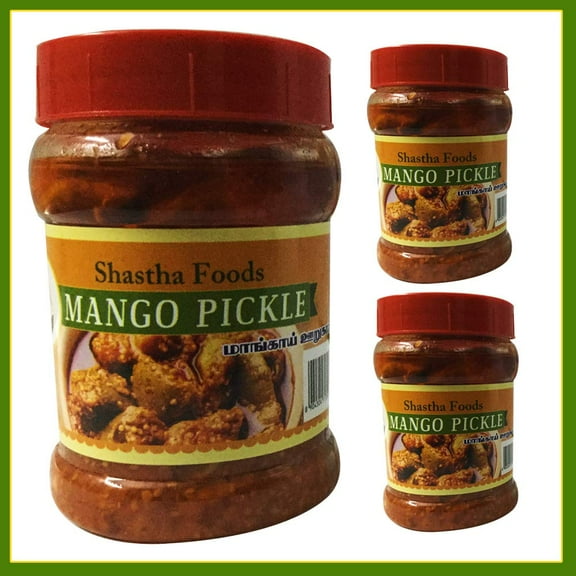 Shastha Mango Pickle (300 gms) (Pack of 3)