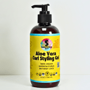 Shateria Beauty Aloe Vera Curl Styling Gel, Natural Hair Care, 8 oz