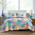thumbnail image 1 of Shatex 3 Piece All Season Bedding Queen size Comforter Set, Ultra Soft Polyester Elegant Bedding Comforters, 1 of 5