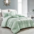 thumbnail image 1 of Shatex 7 Piece All Season Bedding Queen size Comforter Set, Ultra Soft Polyester Elegant Bedding Comforters, 1 of 1
