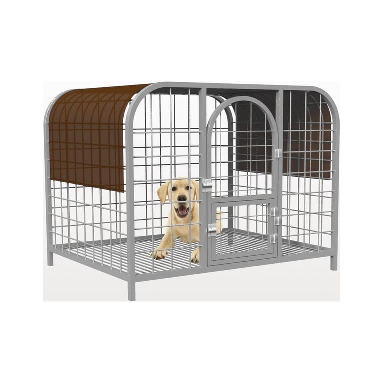 Shatex Dog Kennel Shade Cover, Pet Cage Sunblock Shade Panel With