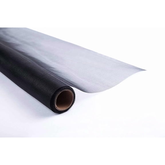 Shatex Fiberglass Screen Kit, Fiberglass Door Window Screen with Spline and Install Tool, 36"x84"