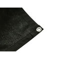 thumbnail image 1 of Shatex Shade Fabric for Pergola/Patio/Garden New Design Shade Panel with Grommets 6x14ft Black, 1 of 4