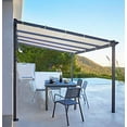 thumbnail image 1 of Shatex Shade Panel Block 90% of UV Rays with Ready-tie up Ribbon for Pergola/Greenhouses/Carport/Porch 10x18ft Tan, 1 of 4