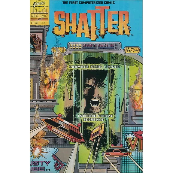 Shatter (2nd series) #12 VF ; First Comic Book