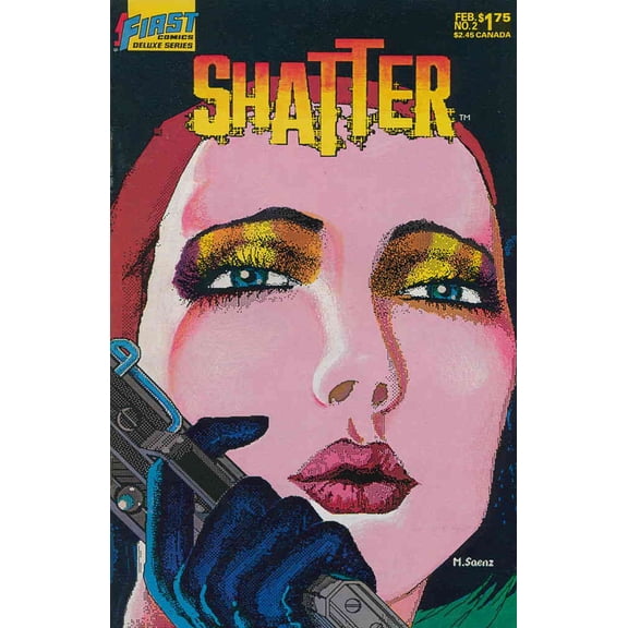 Shatter (2nd series) #2 VF ; First Comic Book