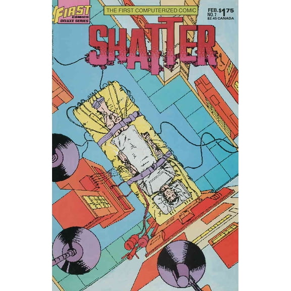 Shatter (2nd series) #7 VF ; First Comic Book