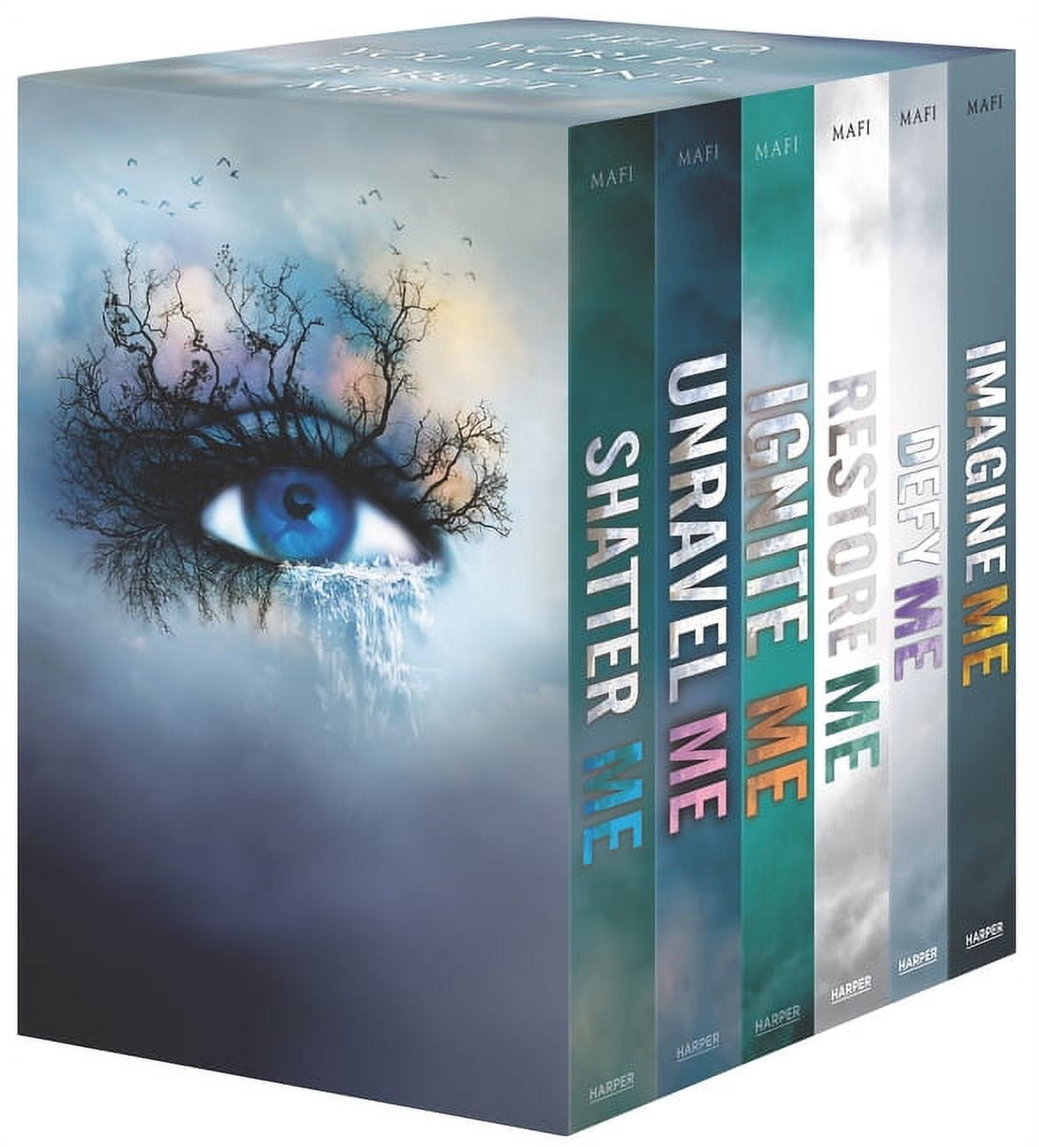 Shatter Me Series 6-Book Box Set: Shatter Me, Unravel Me, Ignite Me,  Restore Me, Defy Me, Imagine Me by Mafi, Tahereh: Very Good Soft cover  (2021) Signed by Author