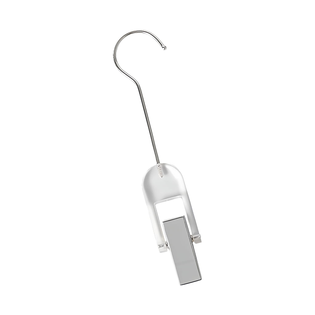 Shatter Resistant Scarf Display Clips With Rusts Proof Metal Hook ...