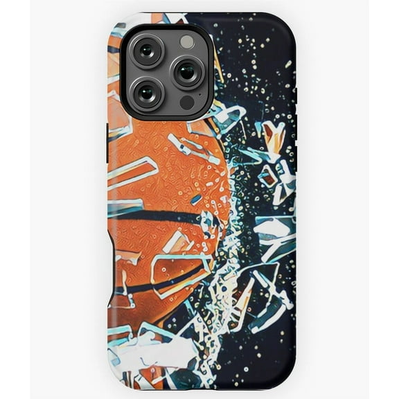 Shatter The Backboard Basketball Dunk Phone Case for iPhone 16 15 14 13 12 11 Pro Max