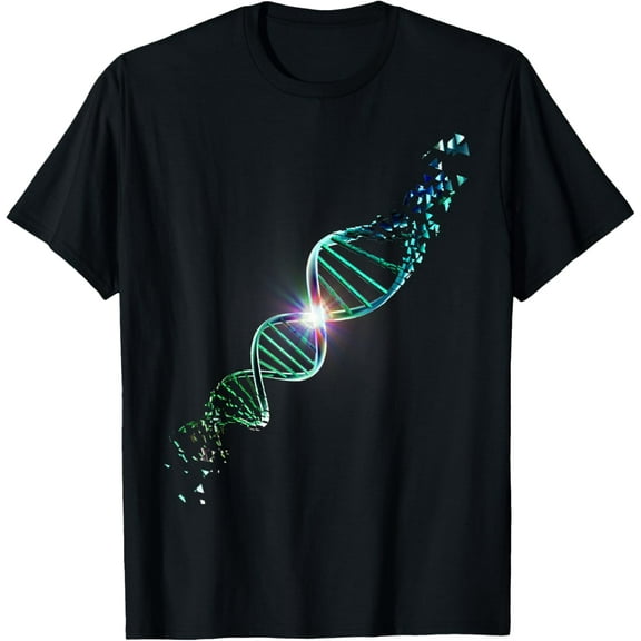 Shattered DNA Genetics T-Shirt Science Biology Shirts T-Shirt