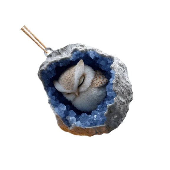 Shatterproof Acrylic Owl & Christmas Ornament Safe Holiday Decor for , Pets, Home Party