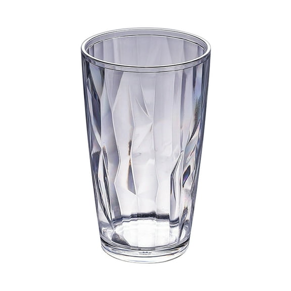 Shatterproof Acrylic Water Tumblers 490ml Unbreakable Drinking Glasses Reusable Beer Champagne Cup Dishwasher Safe