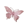 thumbnail image 1 of Shatterproof Butterfly Christmas Decoration 25Cm Glittering Meshes Wing Design Indoor Outdoor Holiday Party Supplies, 1 of 9