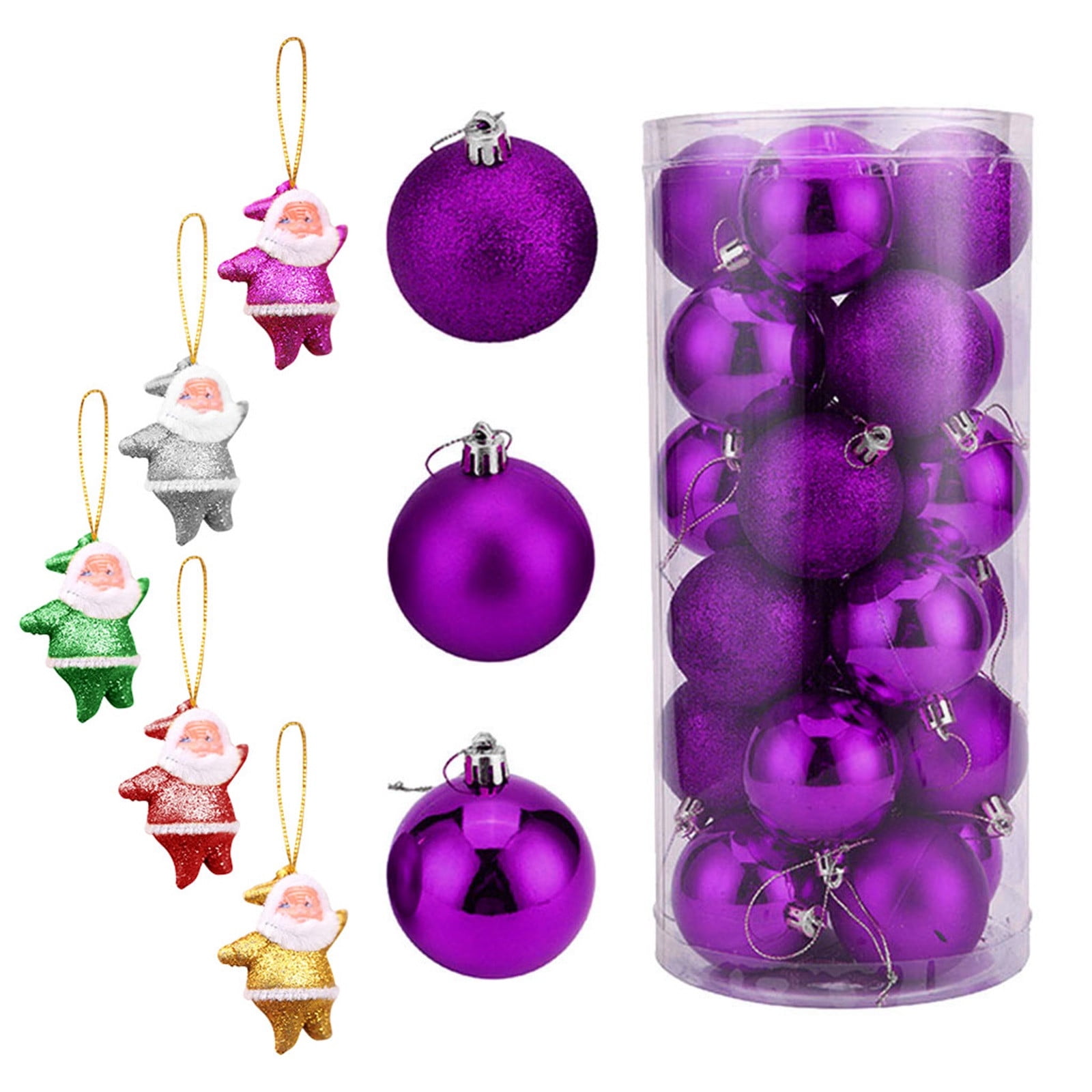 Shatterproof Christmas Balls Big Christmas Balls Green Tree Ornaments
