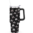 thumbnail image 1 of Shatterproof Design 40oz Bohemia Tumbler with Handle Flip Straw Lid Boho Tumblers Vacuum Insulated Leak Proof Stainless Steel, 1 of 5