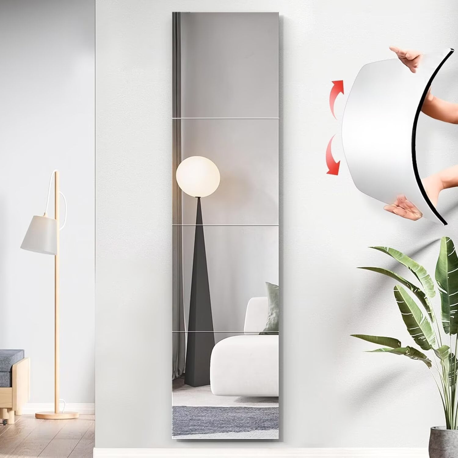 Shatterproof mirror discount