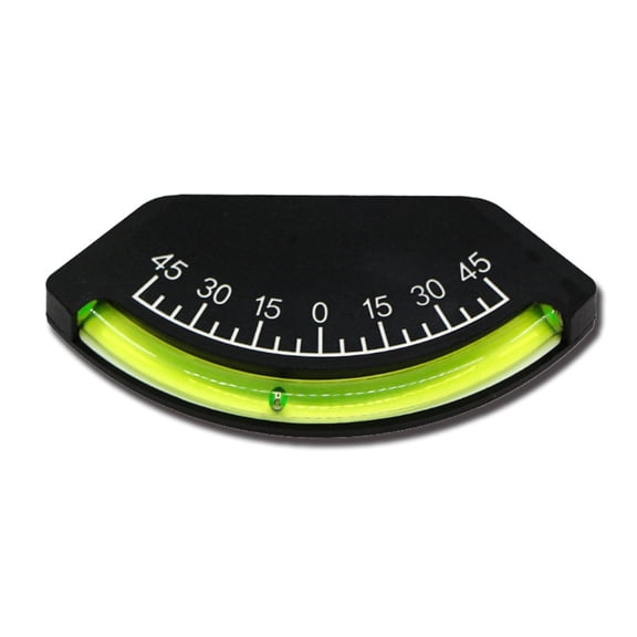 Shatterproof Marine Heel Angles Sailing Clinometer for Boats Provide Smooth and Accurate Tilt Measurement Tool