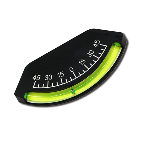 Shatterproof Marine Heel Angles Sailing Clinometer for Boats Provide Smooth and Accurate Tilt Measurement Tool