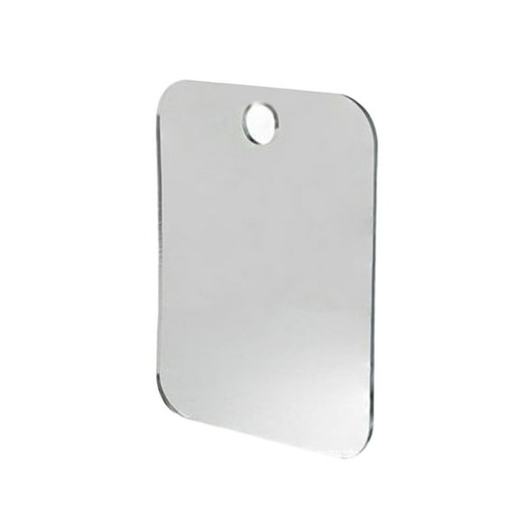 Shatterproof Shower Mirror Fogless for Shaving Makeup Travel Camping Acrylic Material