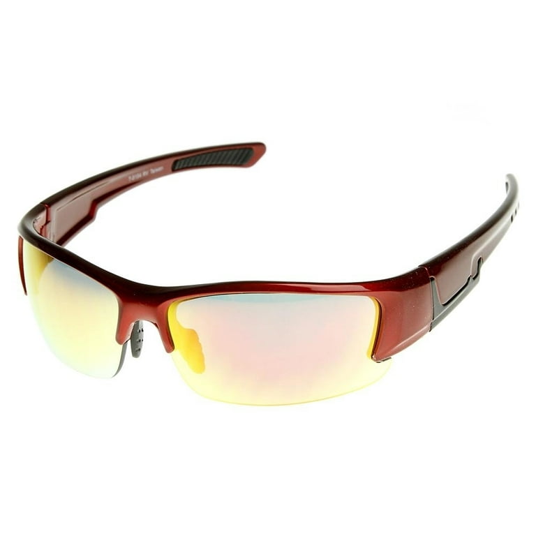 Shatterproof TR90 Half Frame Extreme Sports Sunglasses