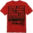 thumbnail image 1 of Shaun of The Dead T-Shirt List Unisex Graphic Tee For Men & Women, 1 of 7