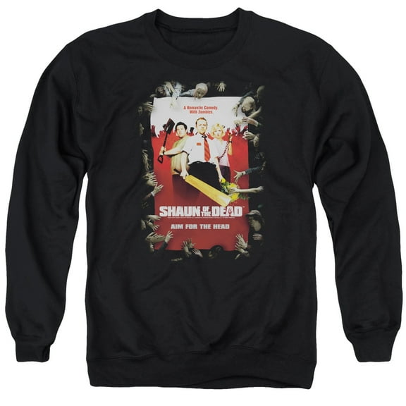 Shaun Of The Dead - Poster - Crewneck Sweatshirt - XX-Large