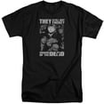 thumbnail image 1 of Shaun Of The Dead Still Out There S/S Adult Tall Black, 1 of 1