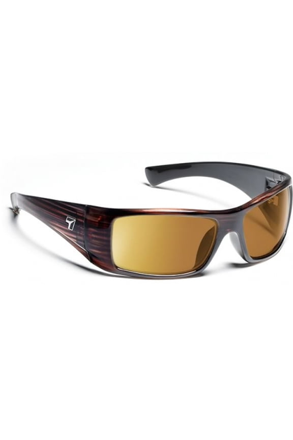 Shaun Sunglasses, Mahogany Frame, SharpView Polarized Copper PC Lens 81525