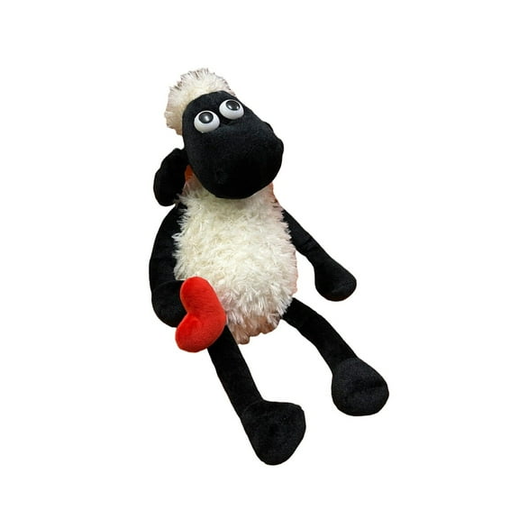 Shaun The Sheep Holding Love Heart Valentines Gift PLUSH Soft 16" Stuffed NEW