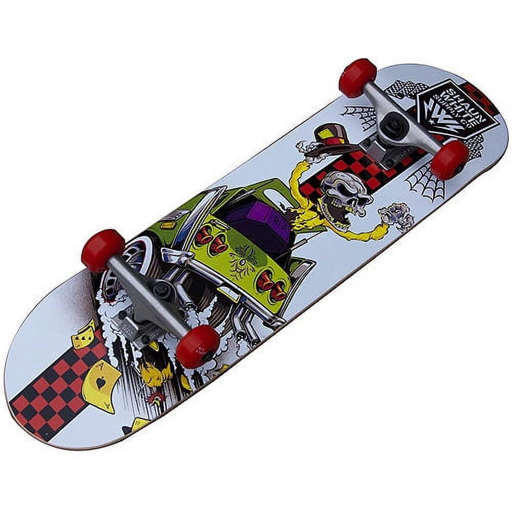 Shaun White Supply Co. Complete Skateboard Vulture & Skeleton on the Road  Design
