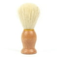 thumbnail image 1 of Shave Brush with Wood Handle and White Boar - Men's Grooming Tool for Shaving Experience, 1 of 7