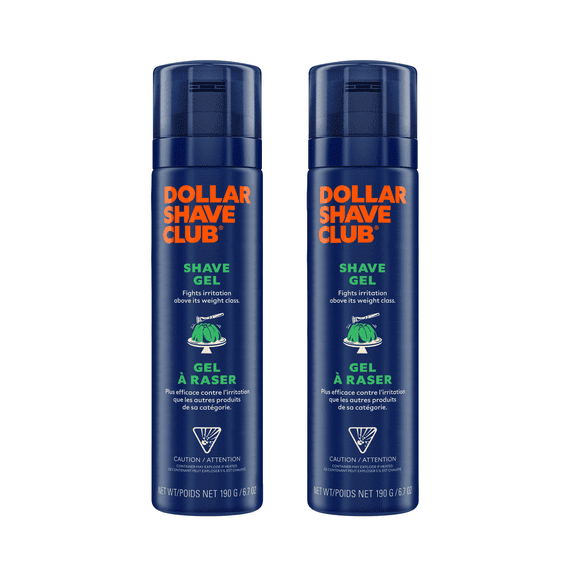 Dollar Shave Club Cushioning Foam Foaming Shave Gel 13.4oz (2ct)