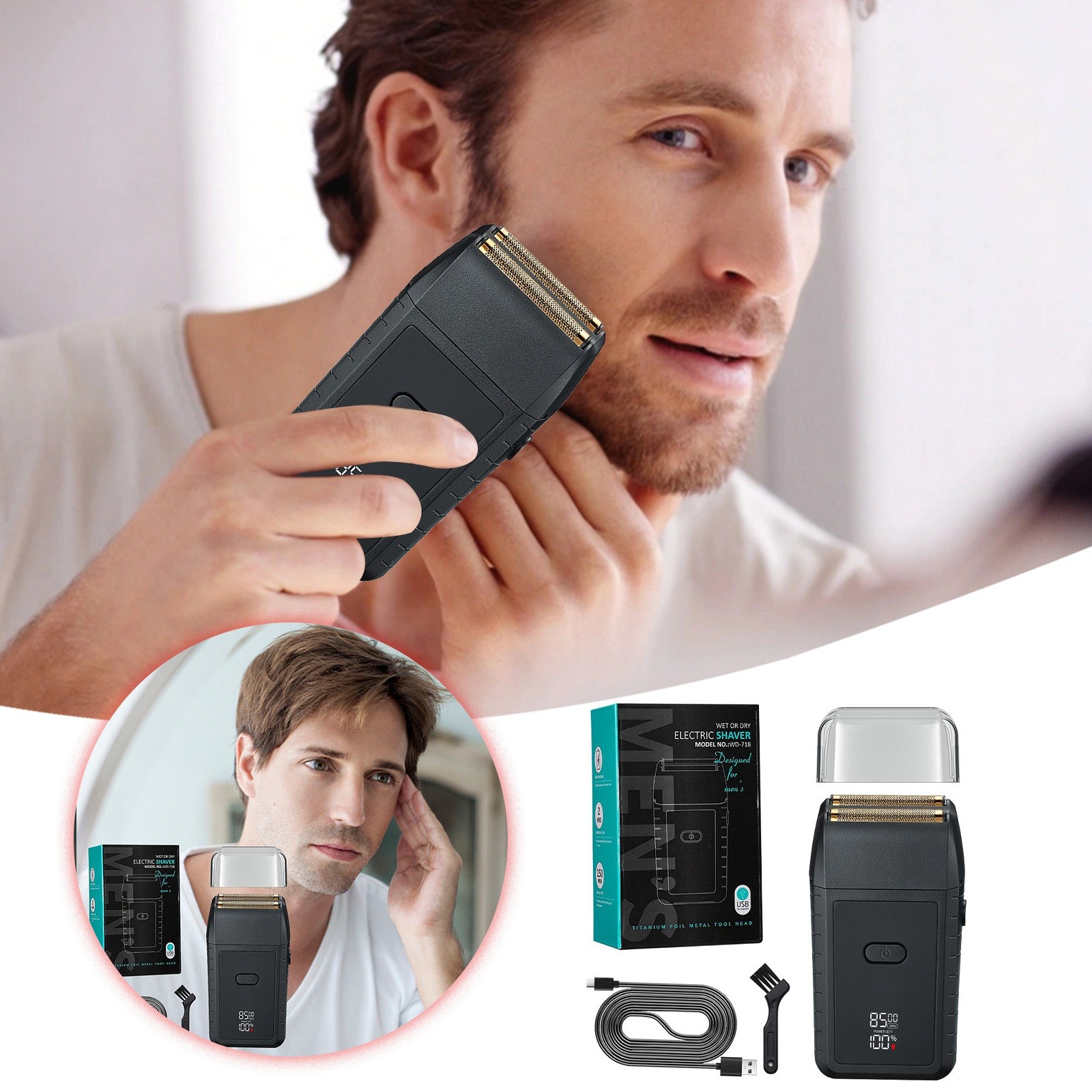 Shave Tool for Men High-Precision Shaver with Advanced Design for Quick ...