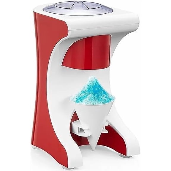 Shaved Ice Machine Cone Machine, Slushie Machine for Cone, Snowballs, Frozen and , Easy to DIY with Cone Syrup at