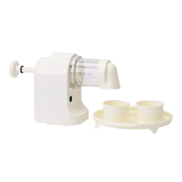 Shaved Ice Machine Electric Rechargeable TableTop Ice Crusher Snow