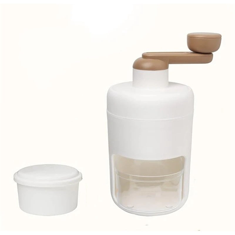 Shaved Ice Machines and Snow Cone Machine-Portable Ice Crusher and Shaved Ice Machine with Ice Cube Trays-BPA Free