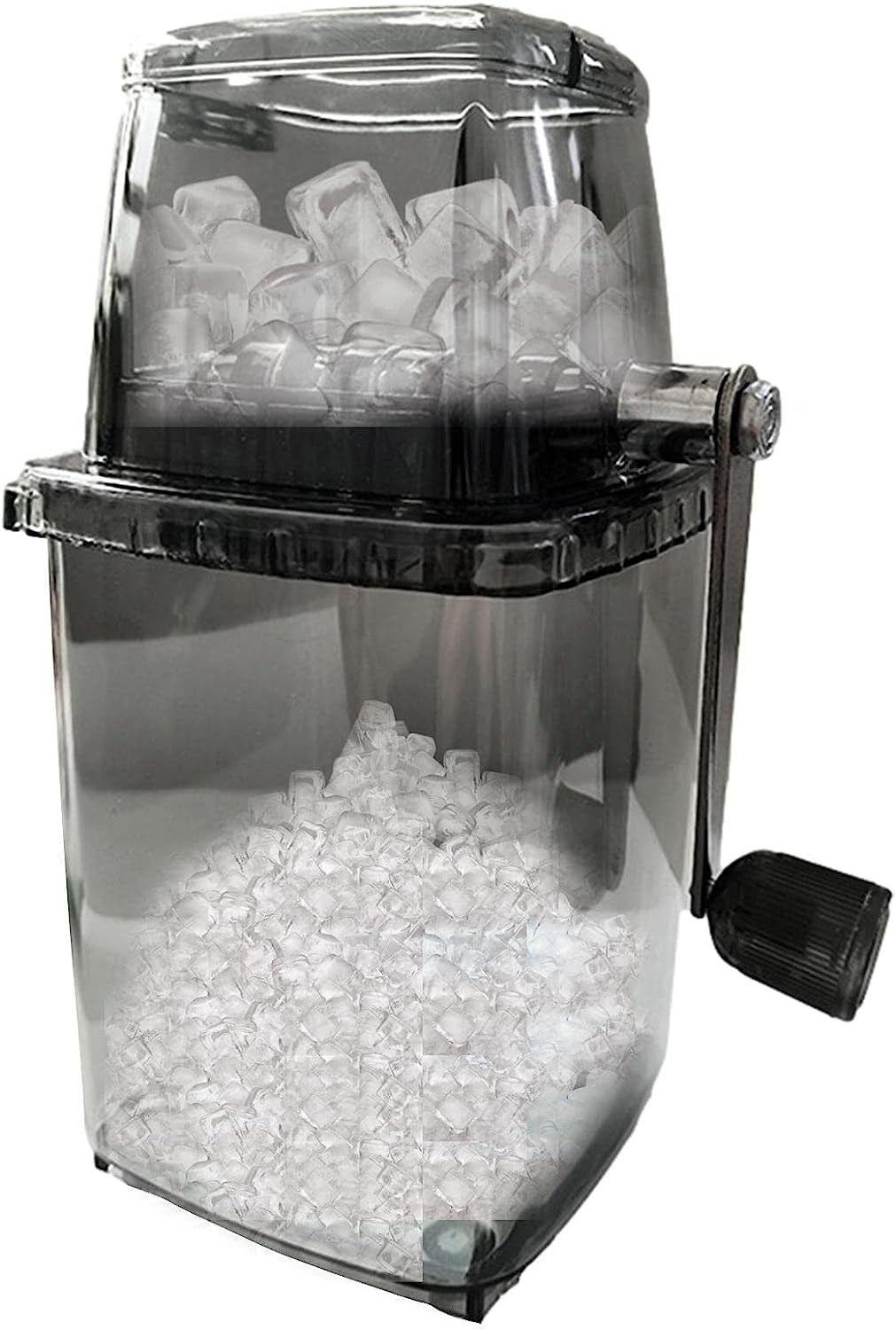 Shaved Ice Maker, HandCrank Ice Shaver And Snow Cone Machine, Portable