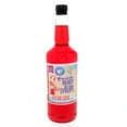 Shaved Ice & Snow Cone Syrup BPAFree Plastic Bottle Quart (32 Fl. Oz) Red Cream Soda Non