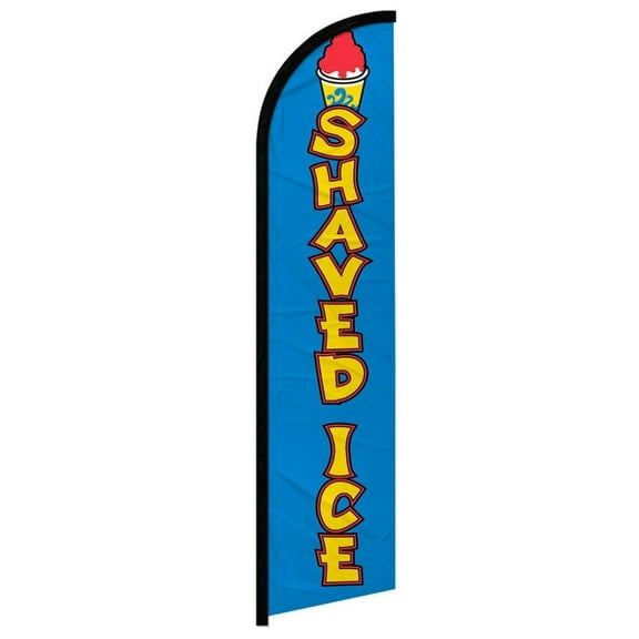 Shaved Ice Windless Banner Flag